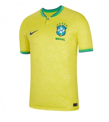 Brasilien Hemmatröja VM 2022 Korta ärmar